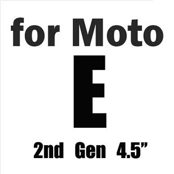 Защитная пленка 2.5D 9H из закаленного стекла для Motorola для Moto G6 Play Plus X X2 E E2 G G2 G3 2nd 3rd Gen style play nexus 6 - Цвет: For moto E2