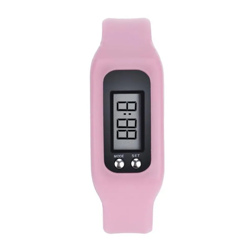 Digital LCD Pedometer Run Step Walking Distance Calorie Counter Watch Bracelet Men Wholesale #2AP17 (10)