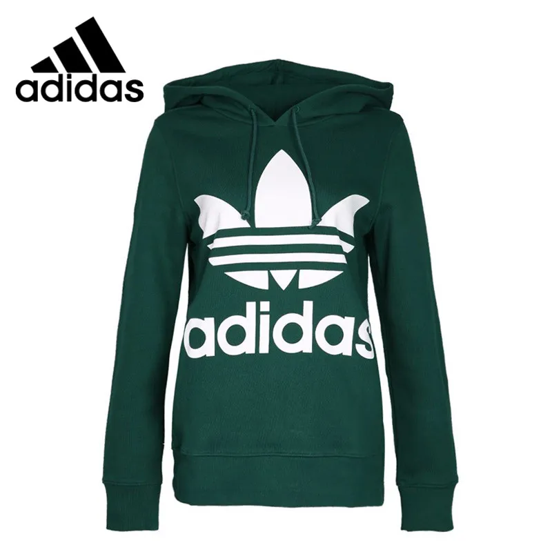

Original New Arrival 2018 Adidas Originals TREFOIL HOODIE Women's Pullover Hoodies Sportswear