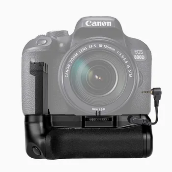 

New Profeesional Multi Power Battery grip pack holder for Canon EOS 800D/Rebel T7i/77D/Kiss X9i DSLR camera work with LP-E17