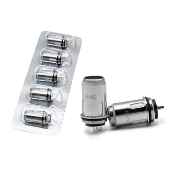 

5pcs Vape Pen Coil 0.15ohm 0.3ohm Core for Vape Pen 22 Kit Electronic Cigarette Vaporizer Atomizer Heating Coils