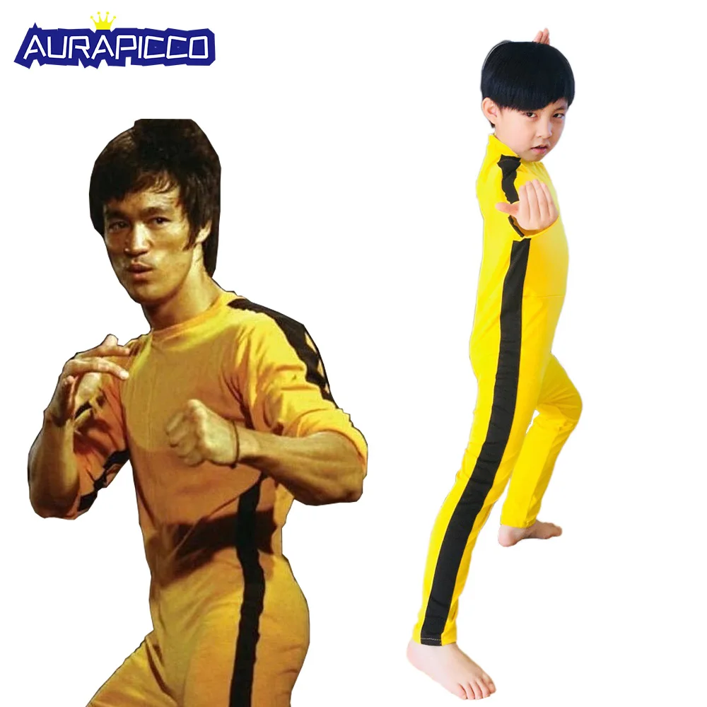 bruce lee yellow costume