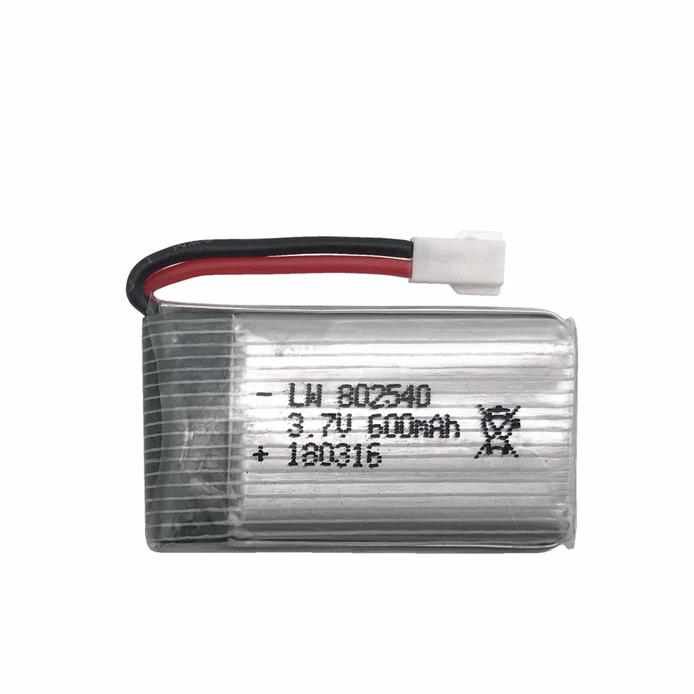 3,7 V 600mAh Lipo для X5 X5C X5SC X5SW 2,4G RC Квадрокоптер 3,7 v 600 mah литий-полимерный аккумулятор с USB зарядным кабелем