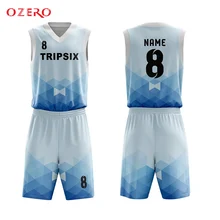 Цифровая обработка печати профессиональный дизайн мужская рубашка для баскетбола и шорты