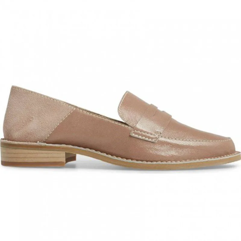 khaki_round_toe_loafers_for_women_comfortable_flats_4_