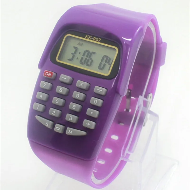 2019 Kids Watches Boys Girls Multi-function Watch Children Calculator Digital Watch Casual Silicone Sports Watch Montre Enfant