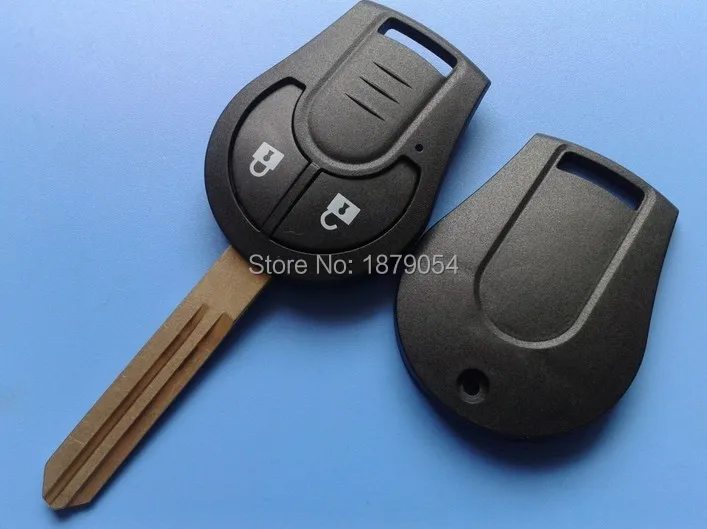 Nissan remote key shell Key Blanks 2 Buttons key Cover for Nissan Sunny March (1).jpg