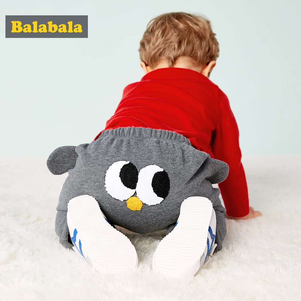 Штаны для бега Balabala 100% хлопок штаны-шаровары новорожденных девочек и мальчиков |