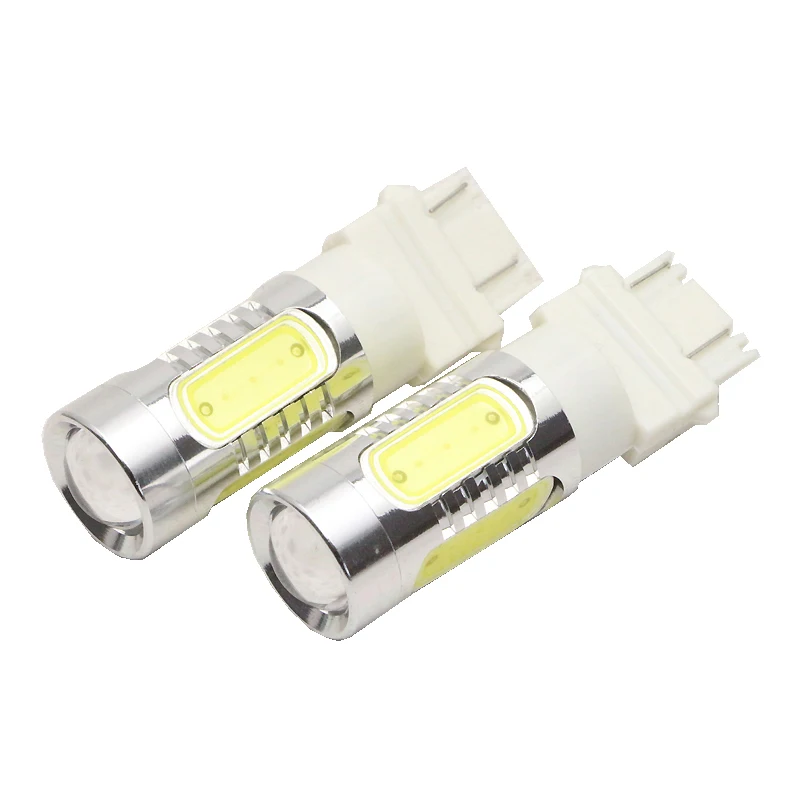 2 X T25 3057 3156 3157 3155 3356 3357 3456 COB светодиодные лампы для заднего хода стоп-сигнала