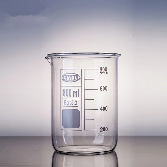Beaker, Low Form, With Handle, Clear, Borosilicate Glass - Dixon Science