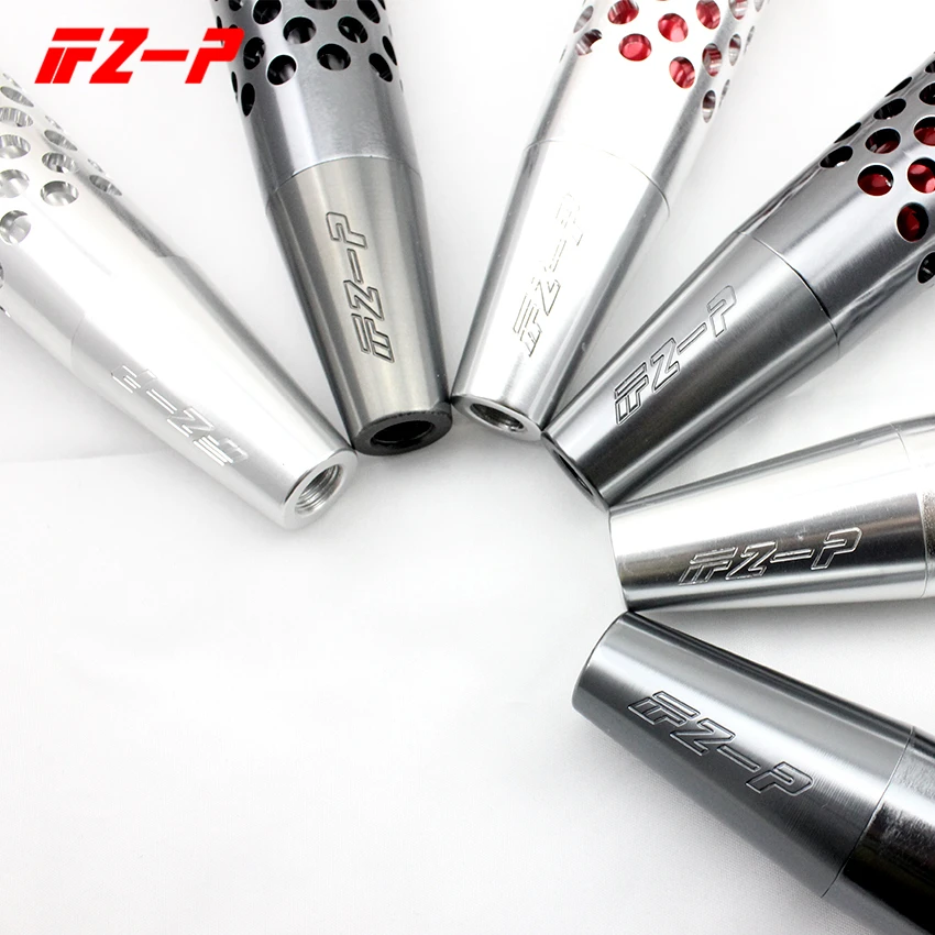 FZ-P de cambio de engranaje de mando de aluminio Universal pomo palanca cambio pommeau levier de vitesse invitaciones que topuzu palanca 150mm 200mm