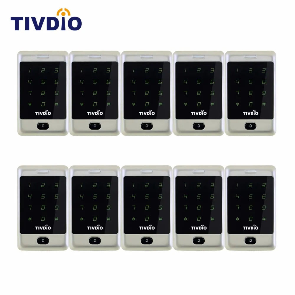 10pcs RFID Access Control 125KHZ Touch Keypad ID Door Access Control System Backlight Keypad Standalone F9503D 10pcs RFID Access Control 125KHZ Touch Keypad ID Door Access Control System Backlight Keypad Standalone F9503D