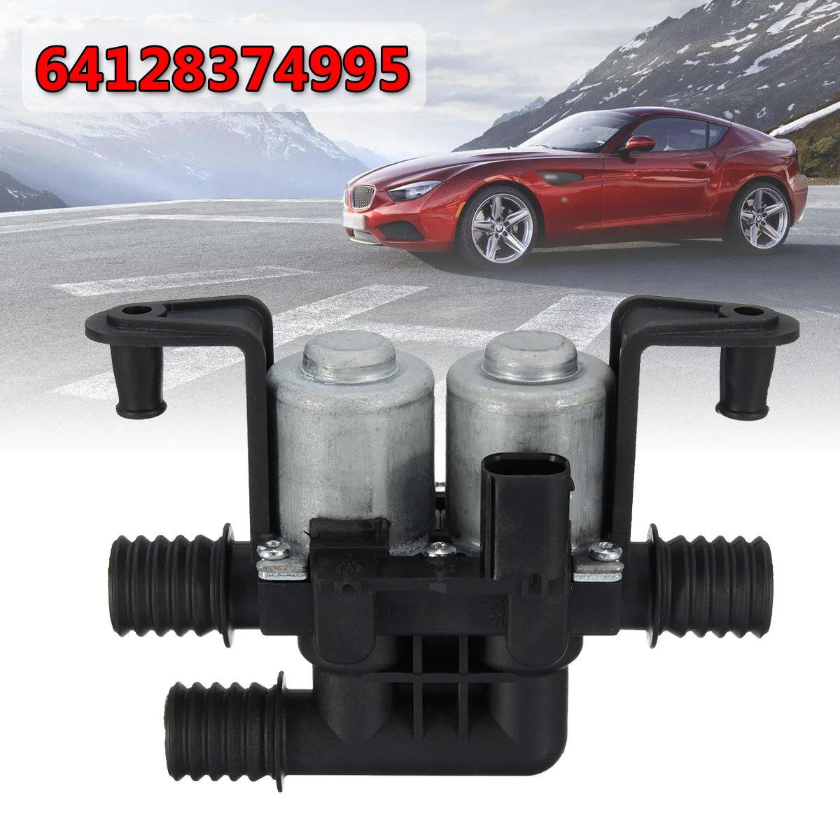 

Heater Control Valves Dual Solenoid for BMW 5Series E38 E39 E46 E53 X5 6412837499 64-12-8-372-016