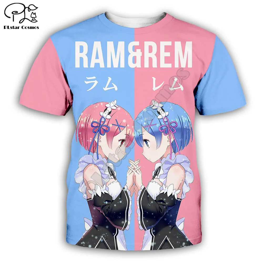 

PLstar Cosmos t shirts summer shorts sleeve mens/womens t-shirt hip hop top tees boy Sexy Ram 3D printed shirts plus size XS-7XL