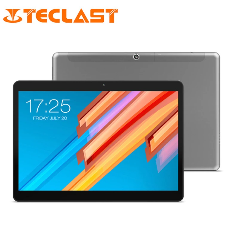 

Teclast M20 4G LTE Android 8.0 10.1 inch MTK6797 Deca Core 4GB RAM 64GB ROM 2560x1600 6600mAh Dual cameras Metal WIFI Tablet PC