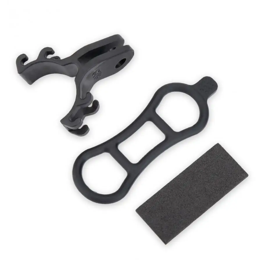 Light Holder Bracket Adapter Torch Flashlight Clip Road Bike Accessories