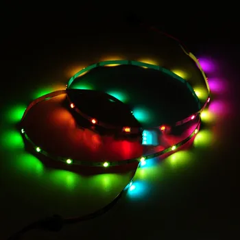 

2M/Roll 5mm SK6812(similar WS2812B) SMD5050 RGB Led strip light 60led/m Individually Addressable DC5V Dream color Non-waterproof