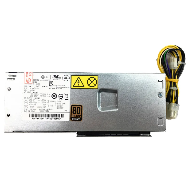 Блок питания для ПК 240 Вт модель PCB020 HK280 71FP сервера H3050 E73 M92p 73 SFF блок 54Y8897 с