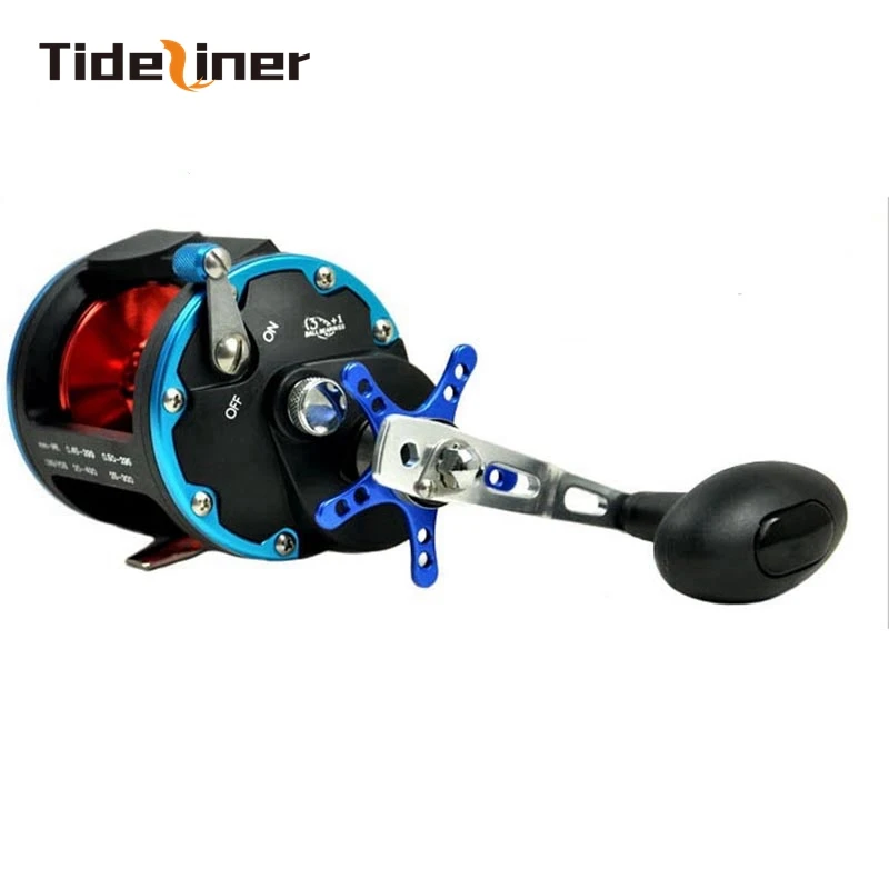 Tideliner 573g троллинг катушка для джигинга 3BB + 1RB Подшипник полностью металлическая