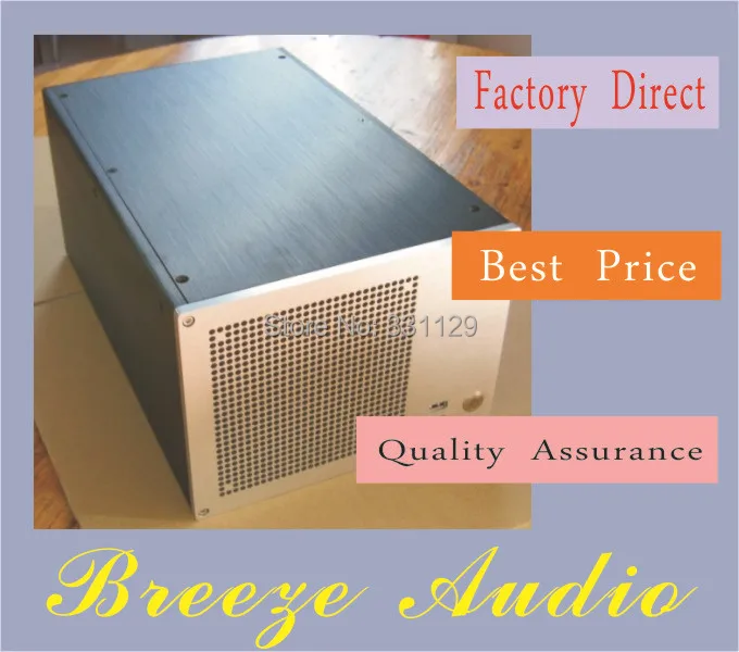 

ITX computer case installed ATX power supply BZ06 lengthen version BZ06L aluminum HTPC computer case
