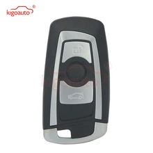 KIGOAUTO Smart Car Key 2009 2010 2011 2012 for BMW 5 7 Series 3 Button 315mhz HUF662 Blade YGOHUF5662 remote key 315 433 868 mhz smart remote key 4 buttons for bmw 3 5 7 series cas4 system 2009 2010 2011 2012 2013 2014 2015 2016 kr55wk49863