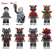 50 шт. Супер Герои модель Spinjitzu змея строительный блок кирпичи для дома хобби игры Детские игрушки