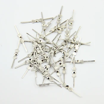 

500pcs 33mm Metal butterfly buckle Tie Clips Bead Curtain Accessories Chandelier lighting Lamp Connectors Metal Bow tie Buckles