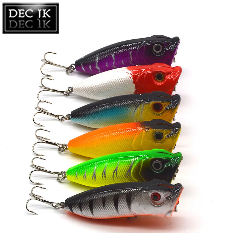 12PCS Poper Hard Artificial Laser Fake Bait Jerkbait Swimbait Lure For Fish Trolling Hooks Fishing Lures Sea Tackle Topwater (13)