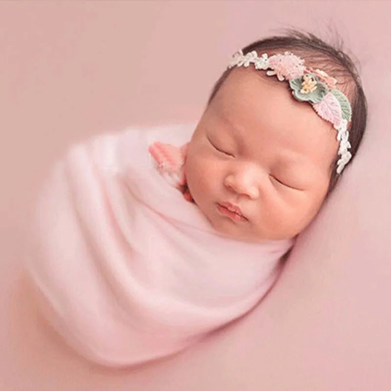 Newborn Stretch Wraps for Photography Props Tiny Baby Photo Shoot Props