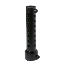 QILEJVS 35mm/45mm/48mm/60mm Universal Motorcycle Exhaust Can DB Killer Silencer Muffler Baffle Black