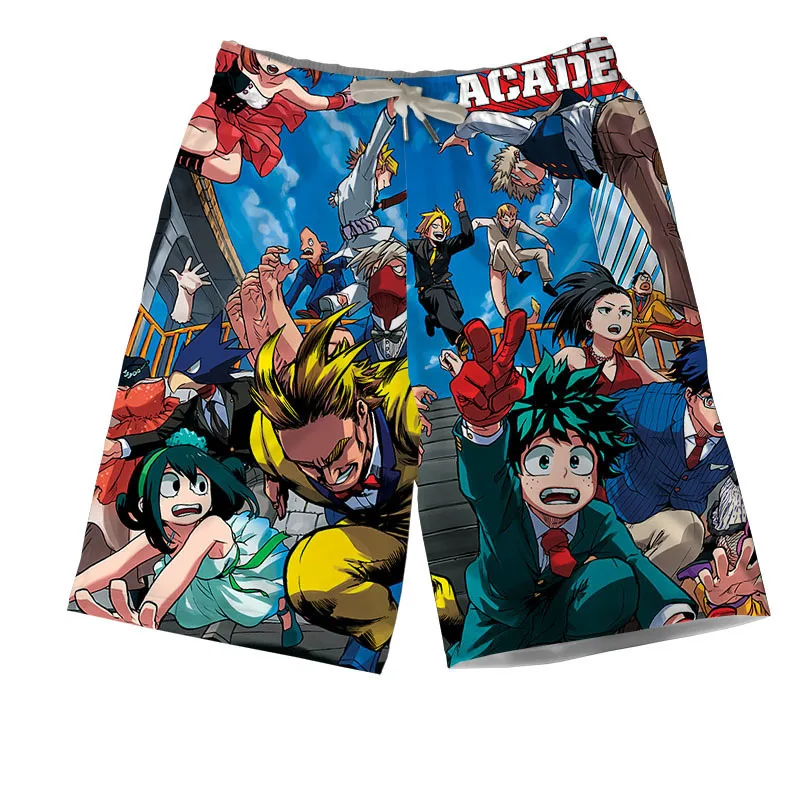 Cosplay Anime Boku No Hero Academia Shorts Cosplay Costume Men Women Summer 3D Print Beach Shorts Cosplay Anime Boku No Hero Academia Shorts Cosplay Costume Men Women Summer 3D Print Beach Shorts