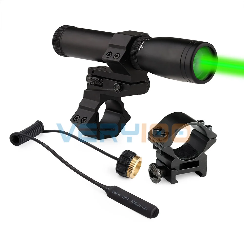 Laser Genetics ND-30 Long Distance Green Laser Designator w/ mount Night Vision Hunting Air Soft Tactical