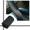 Car Steering Wheel Cover Braid on the Steering Wheel Microfiber Skid-Proof Cover Entire Single Connector 36-38cm Car-styling ► Photo 3/6