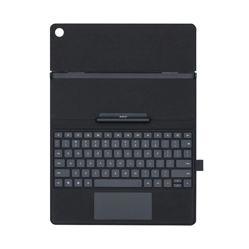 Funda oficial DFH Aimo 100% Original de 10,8 pulgadas HUAWEI MediaPad M5 Pro funda con soporte de cuero y teclado con pegatina rusa - 5