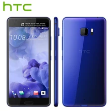 HK версия оригинальный HTC U Ultra LTE мобильный телефон 4 ГБ 64 ГБ Snapdragon 821 4 ядра 5.7 дюйма 2560x1440px Android 7.0 16MP dualview