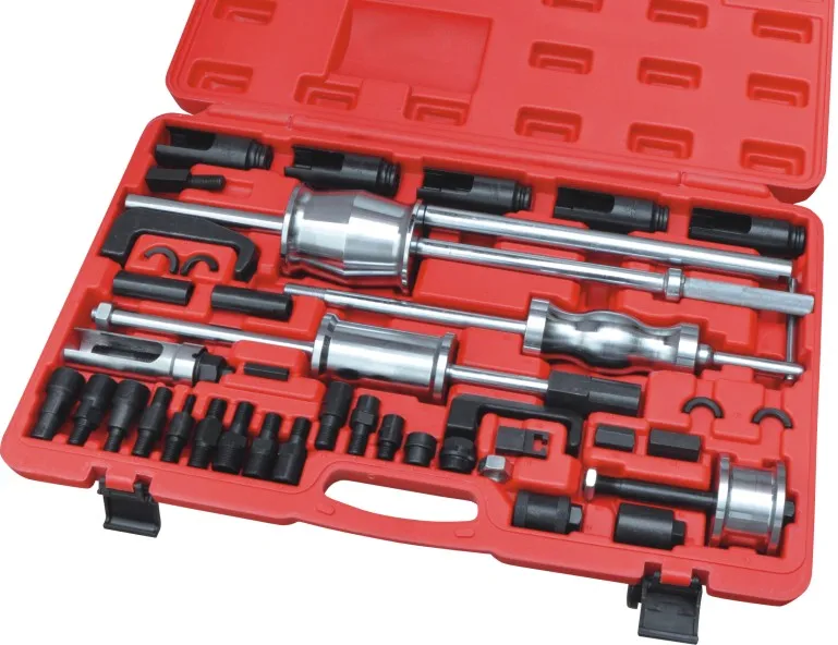 

Free shipping Diesel Injector Extractor 40Pc Diesel Injector Extractor WT04A3001 With Common Rail Adaptor Slide Hammer Tool Set