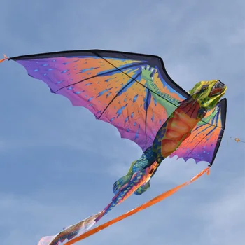 

2019 big stereo Dragon Kite 190cm With Line Outdoor sport toys For Fun Creative Kite easy to fly For Children and Adults Gift