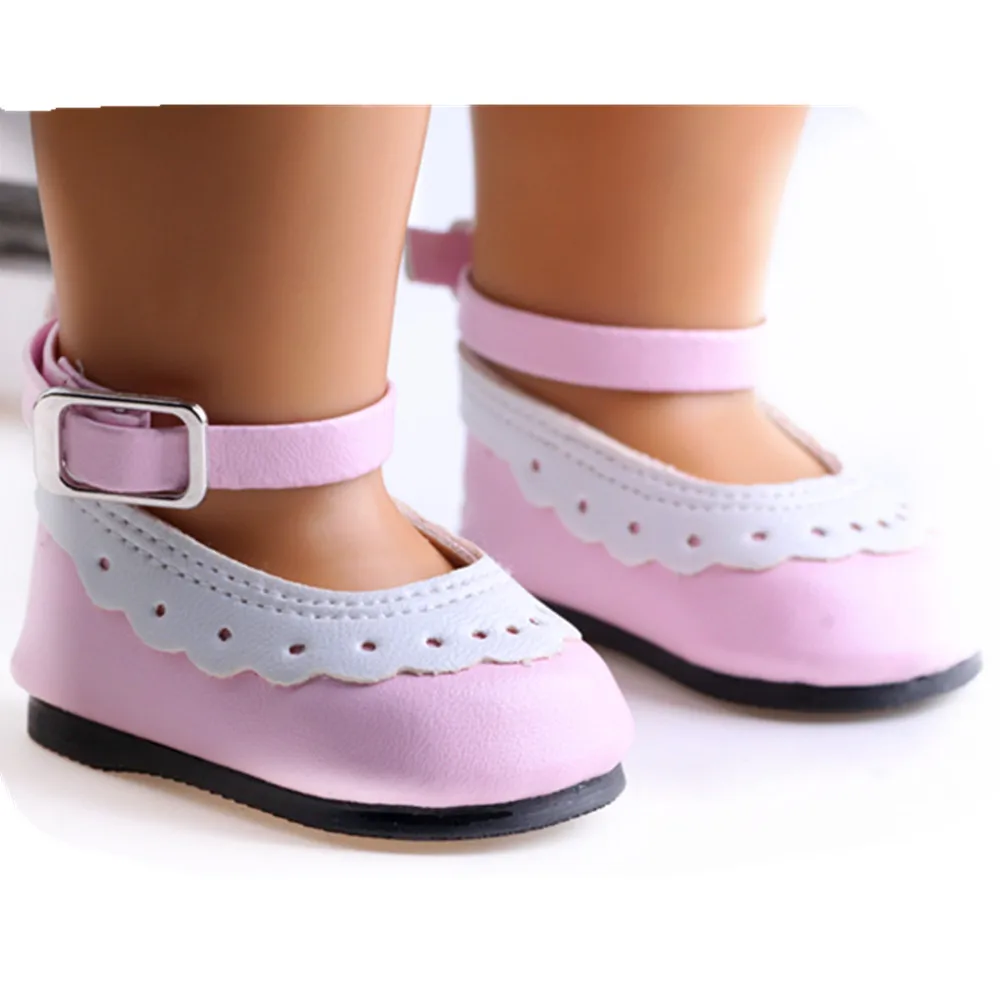 LUCKDOLL 7 см принцесса обувь подходит 18 дюймов американская Кукла одежда аксессуары, игрушки для девочек, поколение, подарок на день рождения