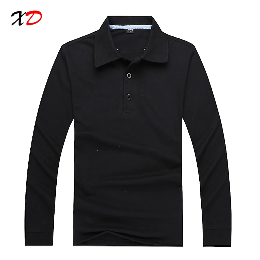 

Brand Men Polo Hombre Shirt Mens Fashion Collar shirts Long Sleeve Casual Camisetas Masculinas Polos Sweatshirt solid color men