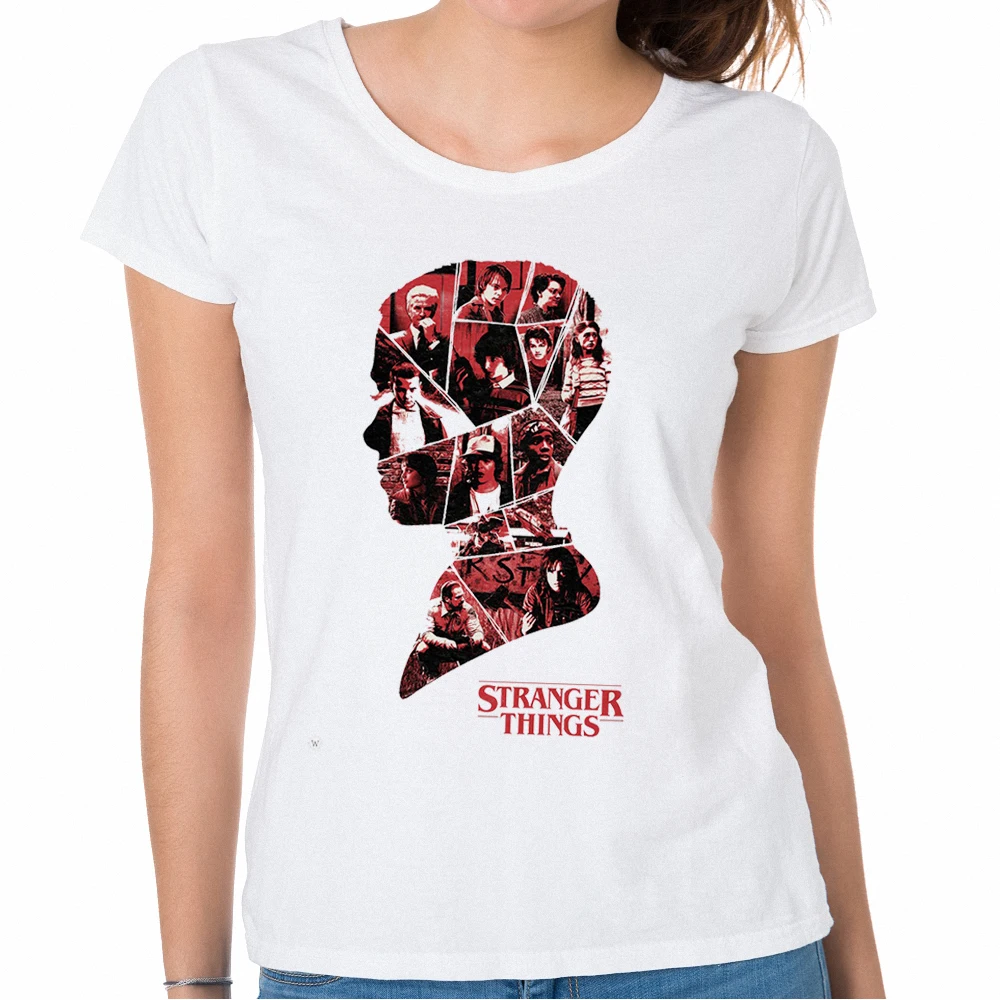 stranger things ladies t shirt