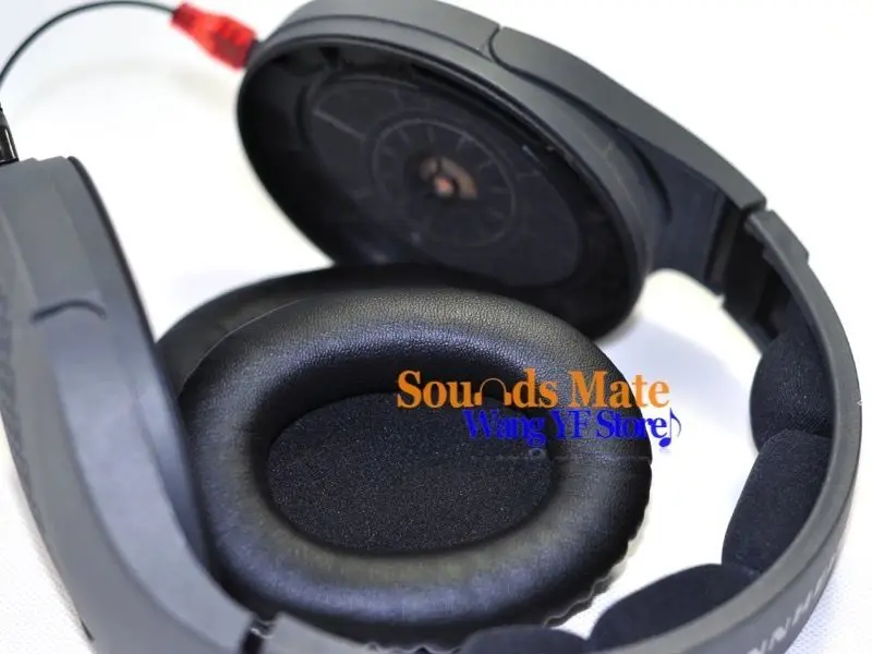 Памяти пены кожи Замена амбушюры для Sennheiser HD545 HD565 HD580 HD600 HD650 L R