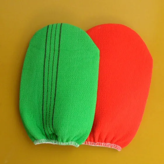 free shipping 150pcs/lot italy towel korea glove viscose scrub mitt