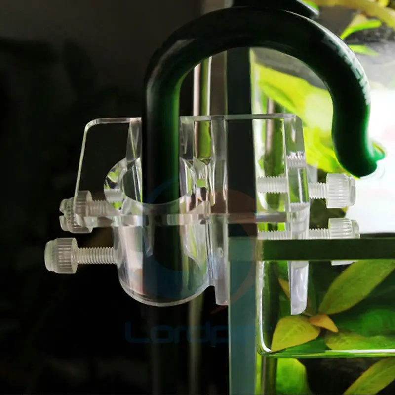 Акриловые аксессуары для воды аквариумный шланг трубка Pecera поддержка фиксирующий Зажим 25 мм