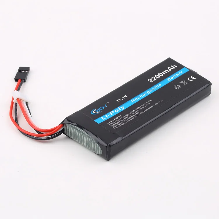 1 шт. BQY power Lipo батарея 3S 11,1 V 2200 mAh 8C 3 толстых тонких размеров производительность батареи Lipo для JR Futaba BEC для RC игрушки - Цвет: 110 mm x 40 mm x 12m