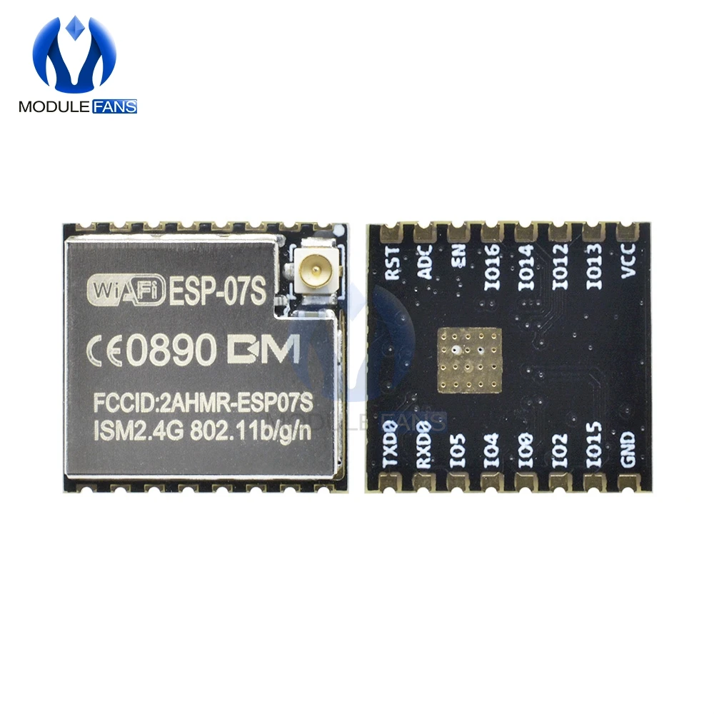 ESP8266 ESP07 ESP-07 ESP-07S последовательного порта WI-FI Модуль промышленного Класс Беспроводной высокий уровень работы 3,3 V Питание