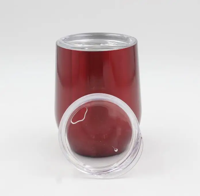 100pcs 9oz Egg Cups Lids Food Grade PP Clear 9 oz Tumblers Replacement