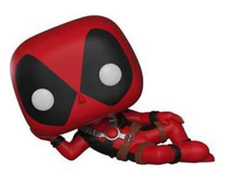 

Sleep Lying Deadpool Marvel 10cm X-MAN Cute Vinyle Figure Model Dolls Toys