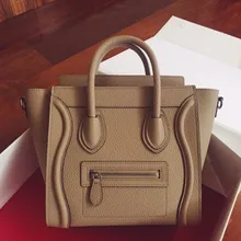 Женская сумка из натуральной кожи с верхней ручкой, смайлик, сумка через плечо, сумки через плечо, сумка-мессенджер, кошелек