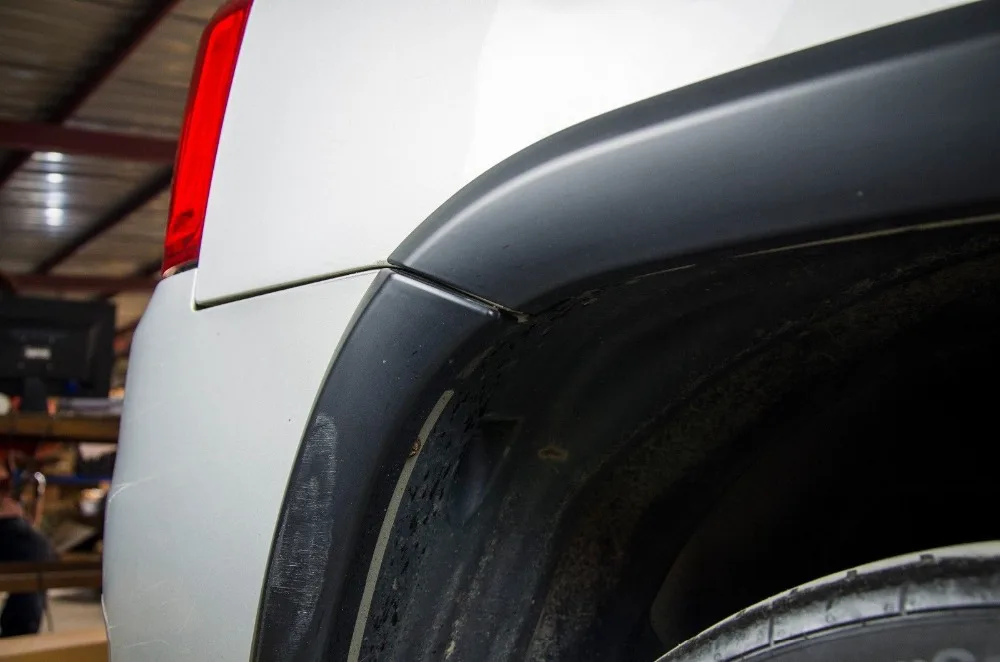 10 шт Полный Размер передних и задних колес крыло вспышки крышка протектор молдинг для Jeep Compass 2011- черный