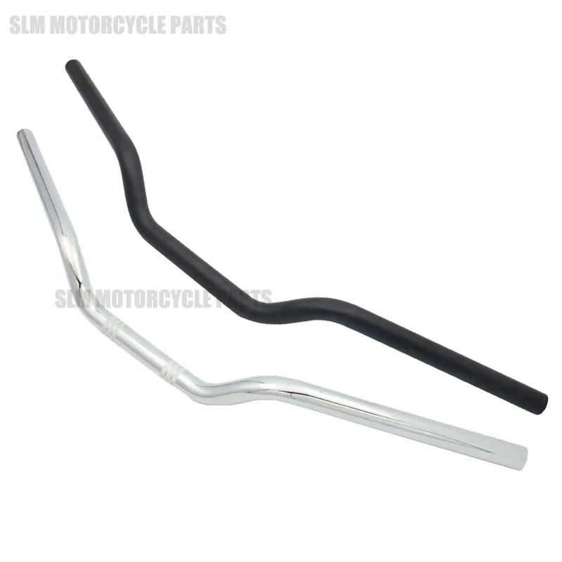 Шт. 1 шт. мотоцикл "мм 25 мм хром/черный металл трекер руль перетащите бары для Harley Sportster XL 883 1200